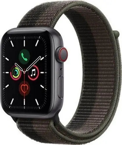 Apple Watch Series SE 1st Gen (2020) - GPS - 40MM - Starlight Braided Solo Loop Black